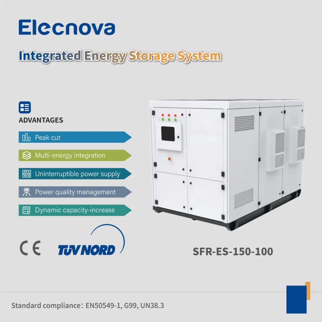 Parallel Solar Energy Storage System Container Solutions off Grid Lithium Battery Ess