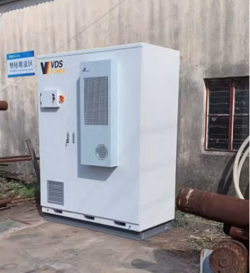 10MW 태양광 프로젝트를 위한 100kw Ess 컨테이너 배터리 에너지 저장 시스템